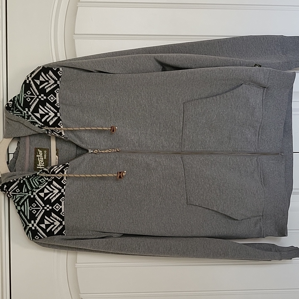 Howler Brothers Zip Up Hooded Jacket  Size M